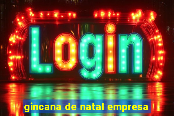 gincana de natal empresa